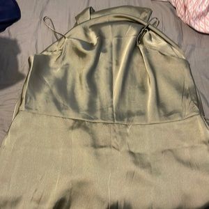 Gold shade looks more olive green